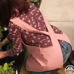 Cross-Back Garden Apron