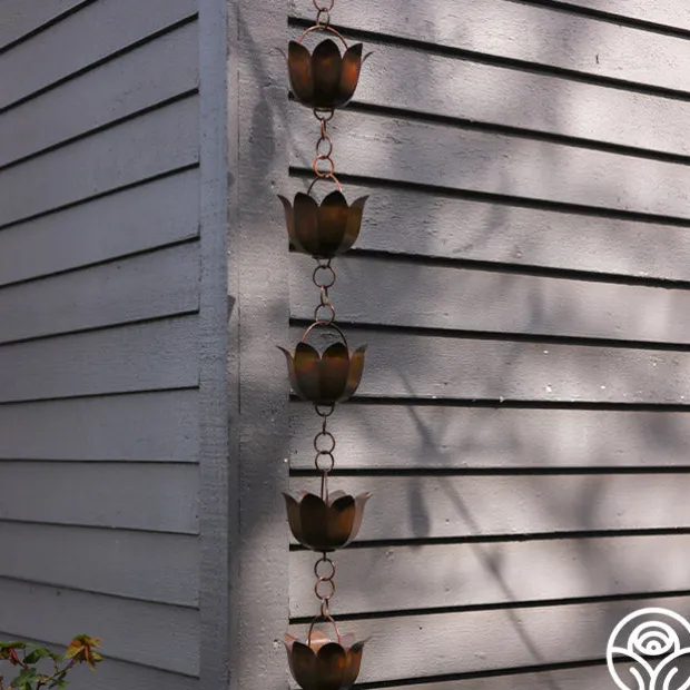 Lotus Rain Chain