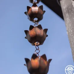 Lotus Rain Chain