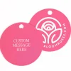 Pink Custom Plant Tag With Your Own Message